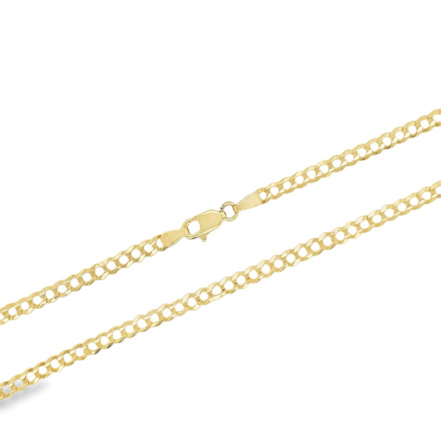 Jai's 14K Yellow Gold Petite Curb Chain Anklet