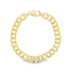 Jai's 14K Yellow Gold Italian Cuban Curb Chain Bracelet
