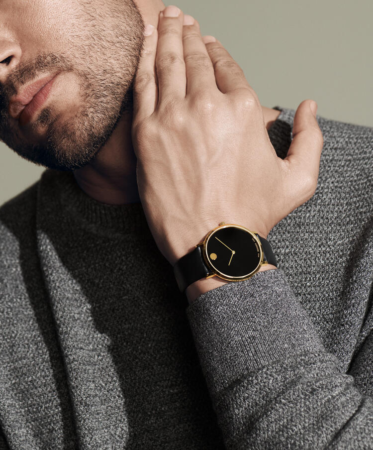 Movado's Modern 47 with Black Museum Dial