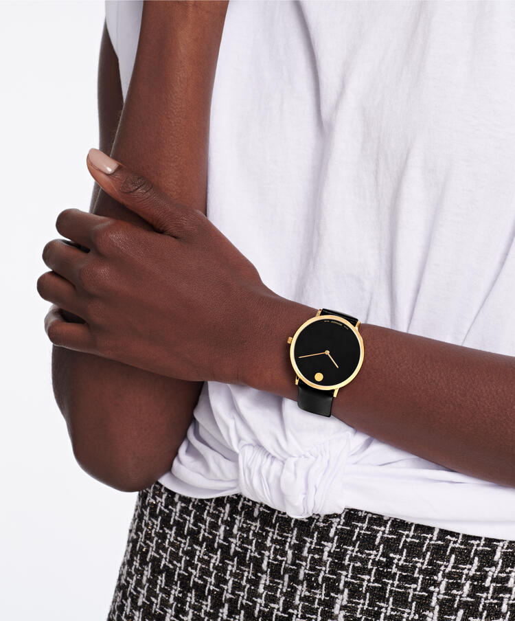 Movado's Modern 47 with Black Museum Dial