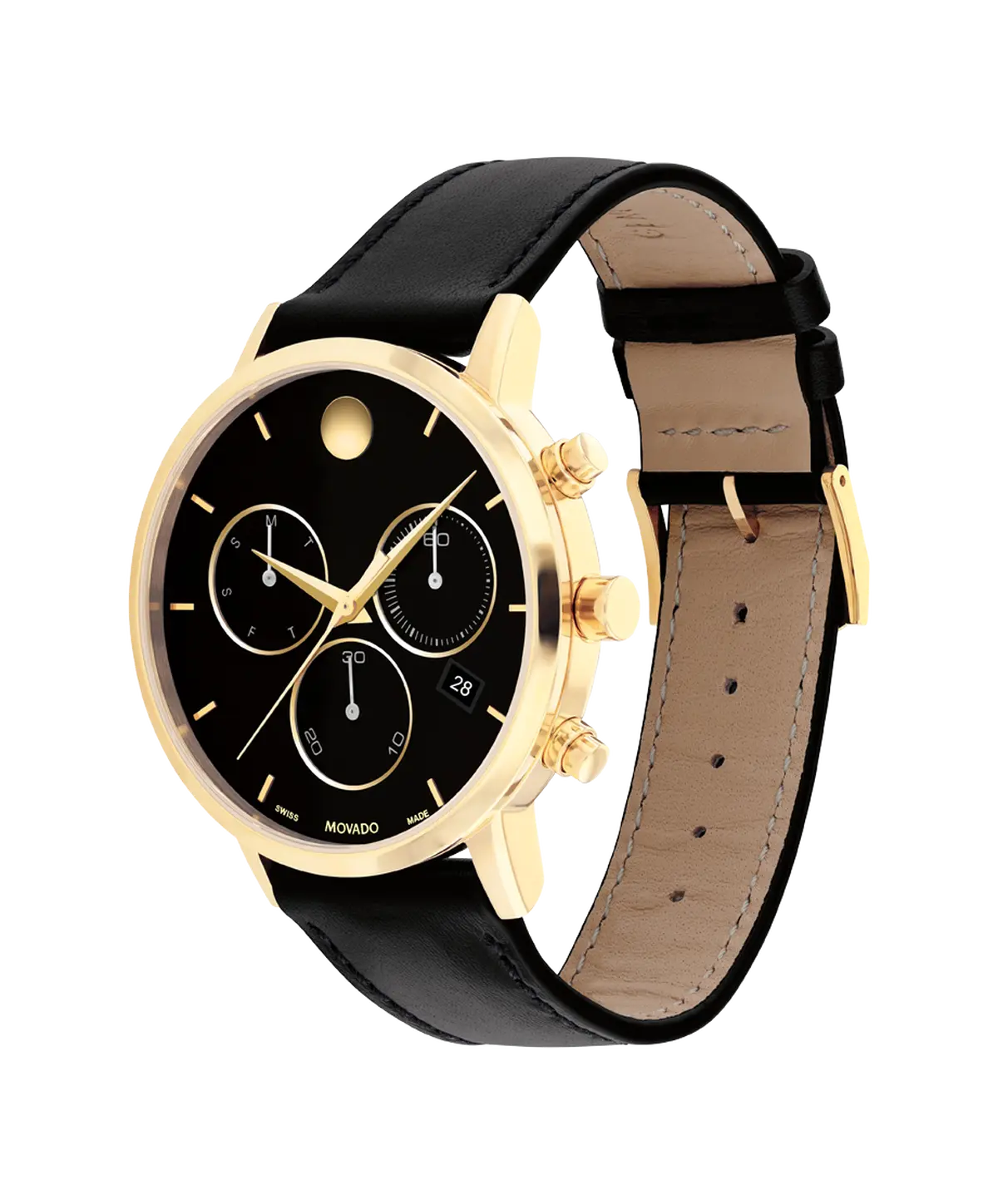 Movado's Museum Classic with Black Chronograph Dial