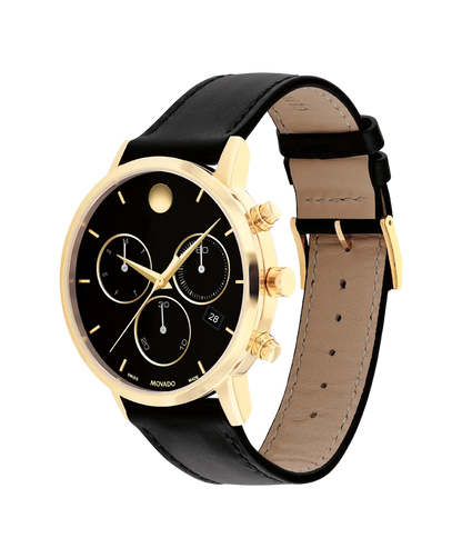 Movado's Museum Classic with Black Chronograph Dial