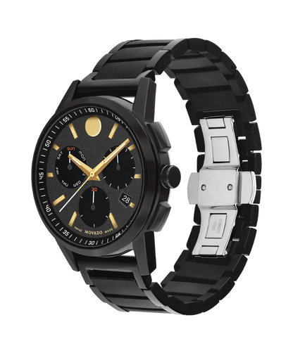 Movado's Museum Sport with Black Chronograph Dial