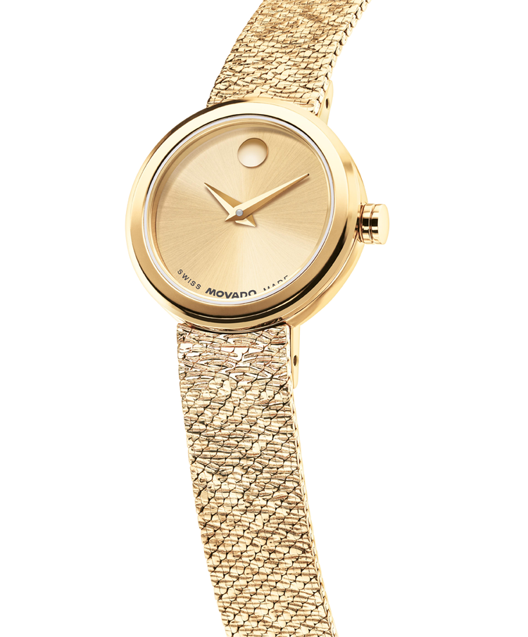 Movado's Museum Velura Mini with Gold-tone Museum Dial