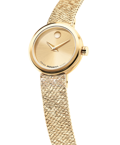 Movado's Museum Velura Mini with Gold-tone Museum Dial