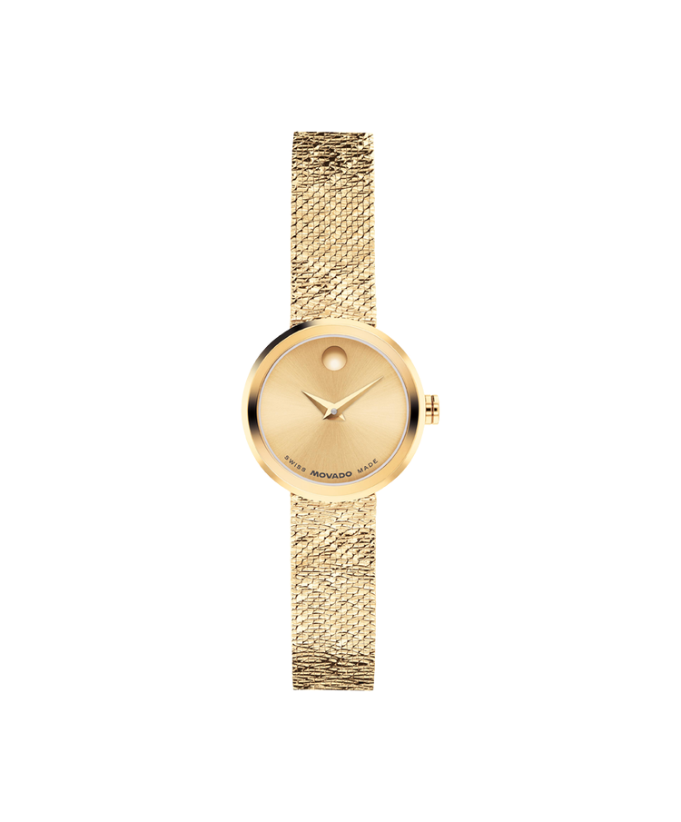 Movado's Museum Velura Mini with Gold-tone Museum Dial