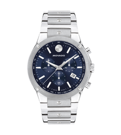 Movado's SE with Blue Chronograph Dial