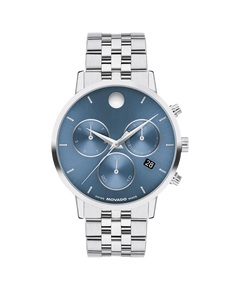 Movado's Museum Classic with Blue Chronograph Dial