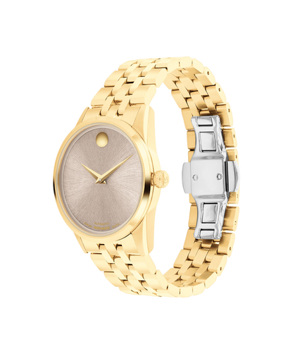 Movado's Museum Classic Automatic with Warm Grey Museum Dial