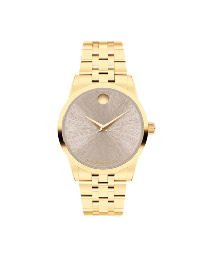 Movado's Museum Classic Automatic with Warm Grey Museum Dial