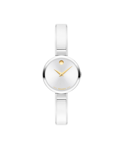 Movado's Moda with Silver-white Museum Dial