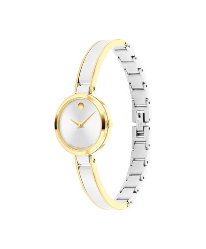 Movado's Moda with Silver-white Museum Dial