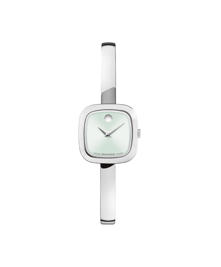 Movado's Museum Bangle with Sage Museum Dial