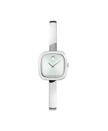 Movado's Museum Bangle with Sage Museum Dial