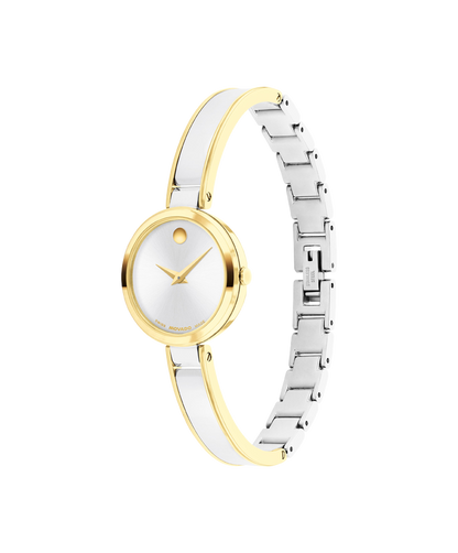 Movado's Moda with Silver-white Museum Dial