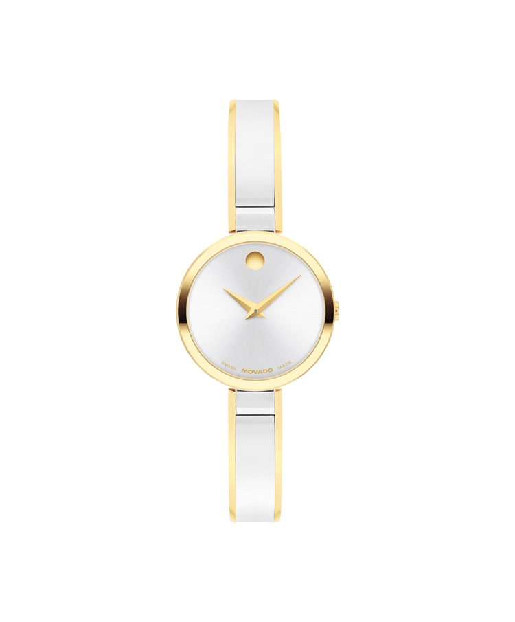 Movado's Moda with Silver-white Museum Dial