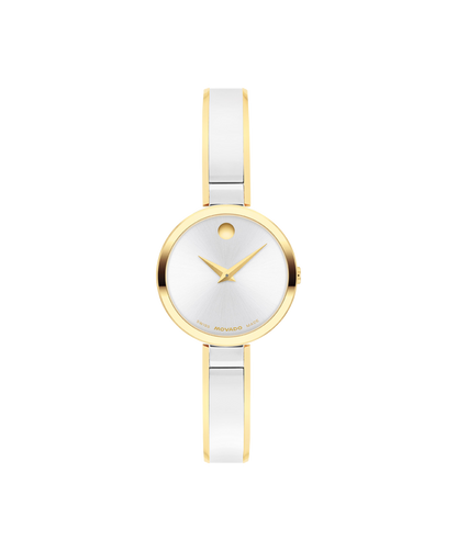 Movado's Moda with Silver-white Museum Dial