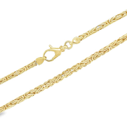 Jai's 14K Yellow Gold Byzantine Chain