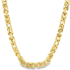 Jai's 14K Yellow Gold Byzantine Chain