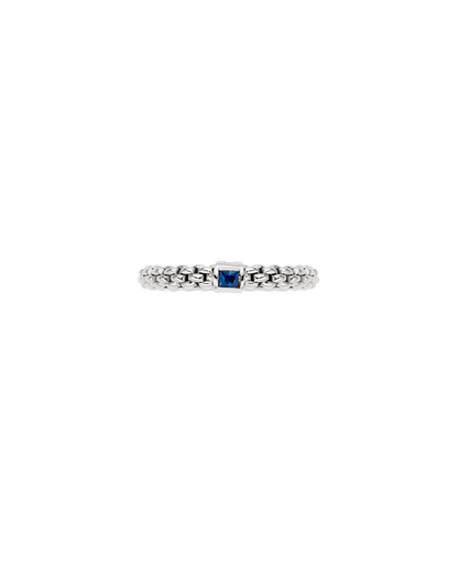 Fope's 18K White Gold Souls Flex'it Sapphire Ring