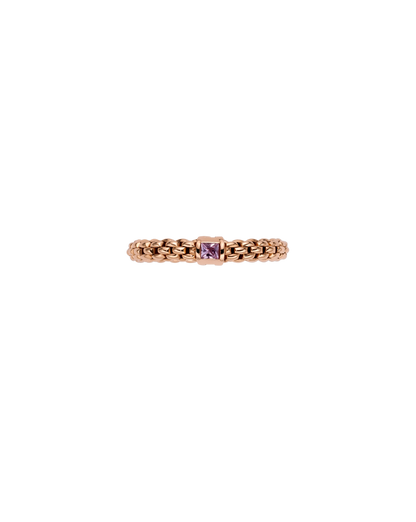 Fope's 18K Rose Gold Souls Flex'it Pink Sapphire Ring