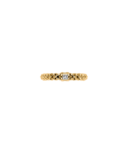 Fope's 18K Yellow Gold Souls Diamond Ring