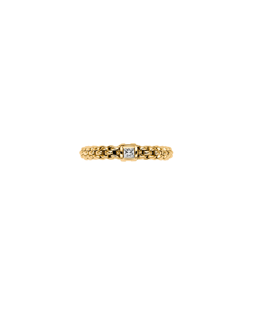Fope's 18K Yellow Gold Souls Flex'it Diamond Ring