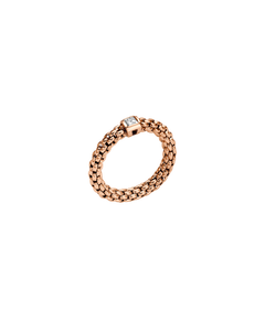 Fope's 18K Rose Gold Souls Diamond Ring