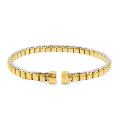 Jai's 18K Two-tone Link Bangle