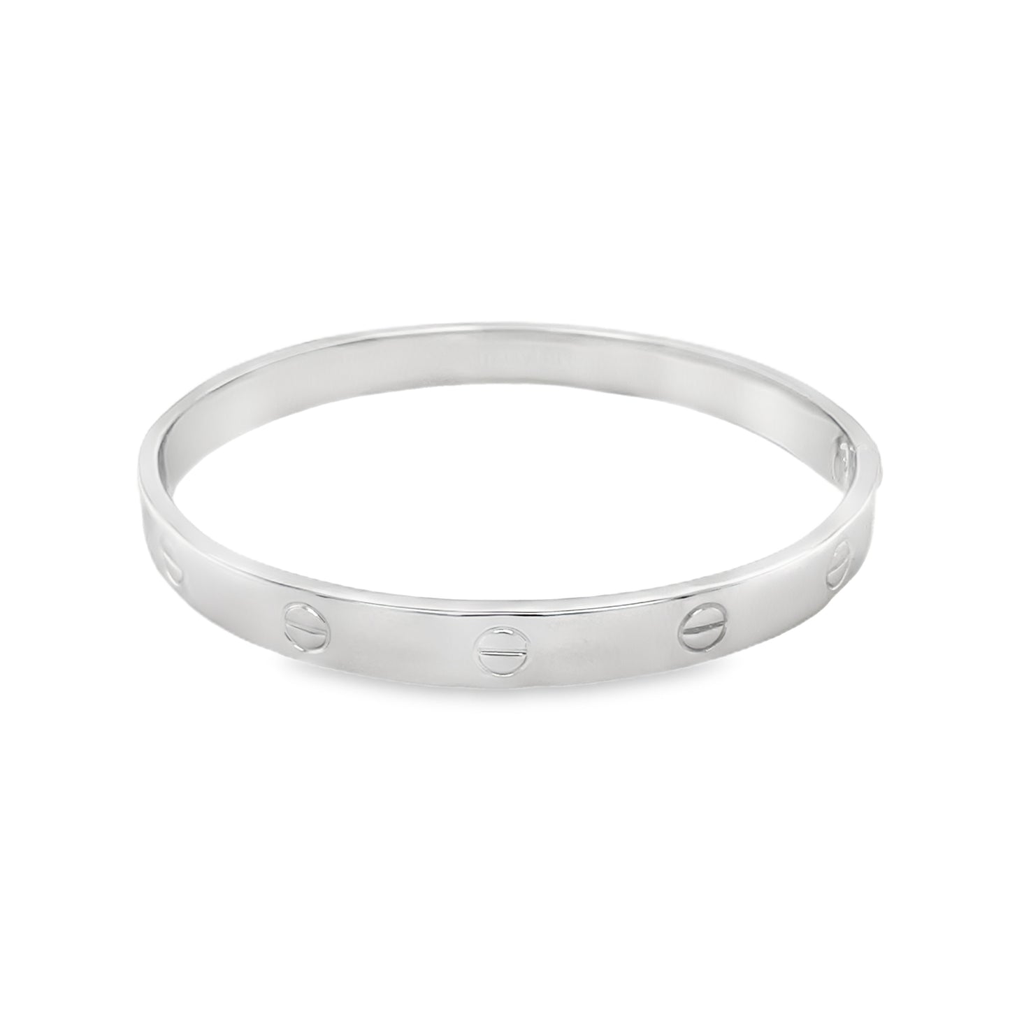 Jai's 18K White Gold Bangle