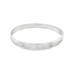 Jai's 18K White Gold Bangle