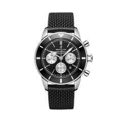 Breitling's Superocean Heritage B01 Chronograph 44 with Black Dial