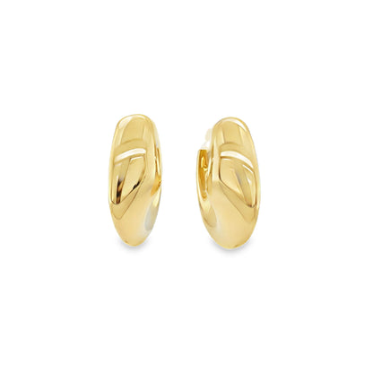 Jai's 18K Yellow Gold Twisted Hoops