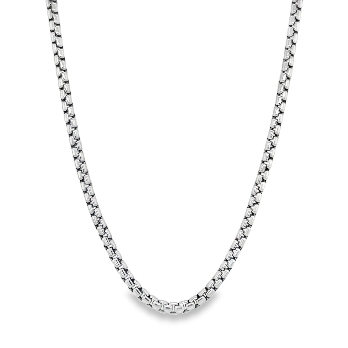 Jai's 18K White Gold Box Chain