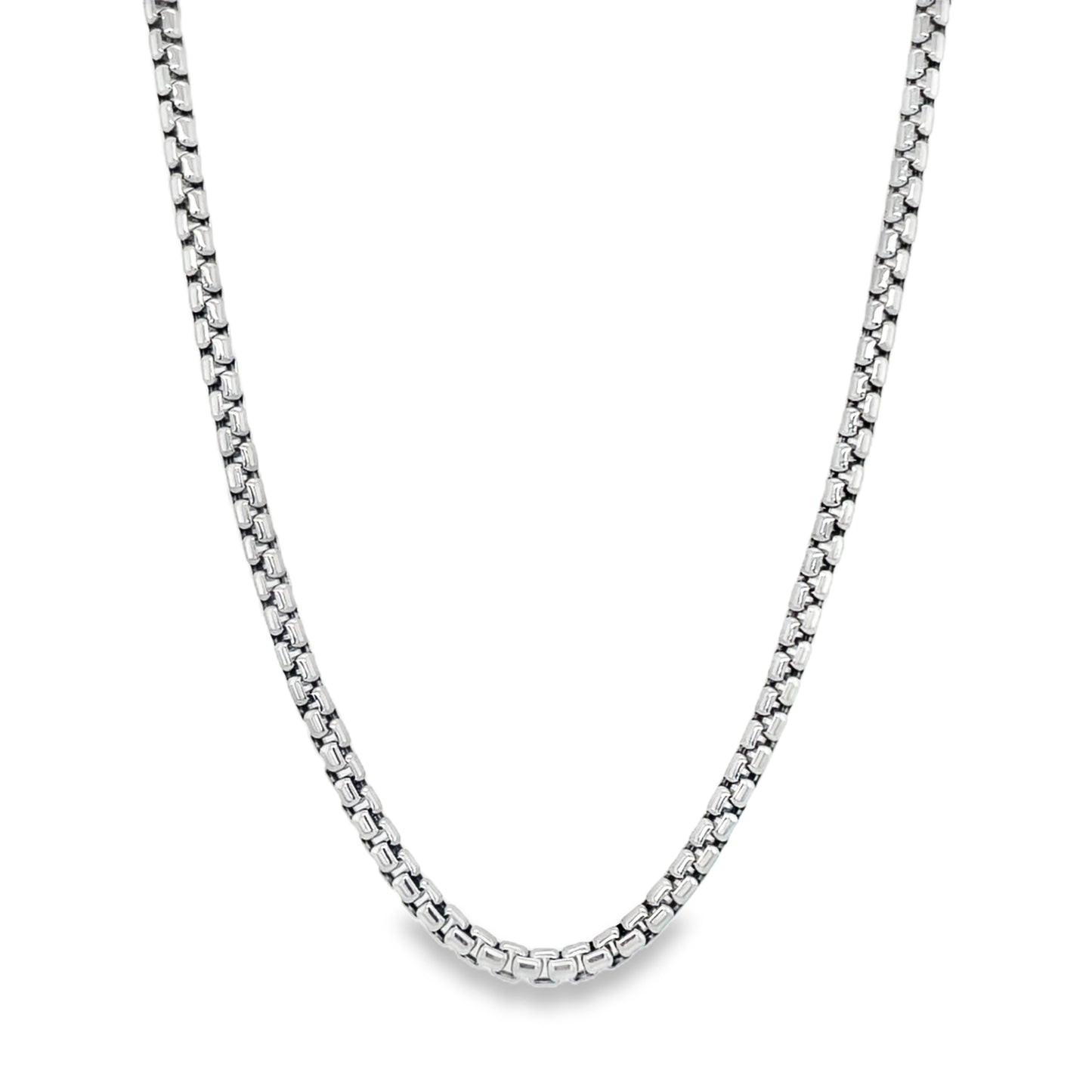 Jai's 18K White Gold Box Chain