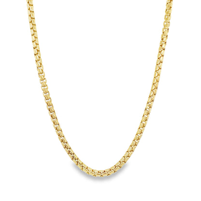 Jai's 18K Yellow Gold Box Chain