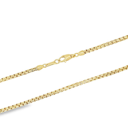 Jai's 18K Yellow Gold Box Chain