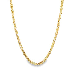Jai's 18K Yellow Gold Box Chain