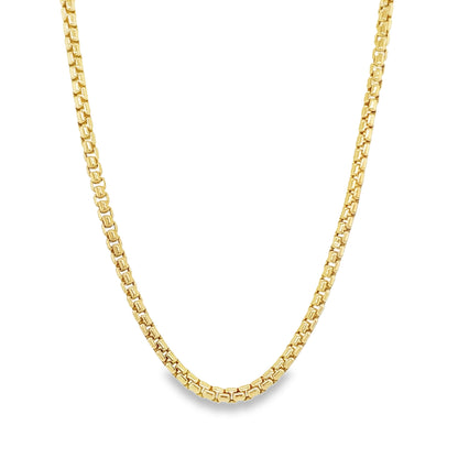 Jai's 18K Yellow Gold Box Chain
