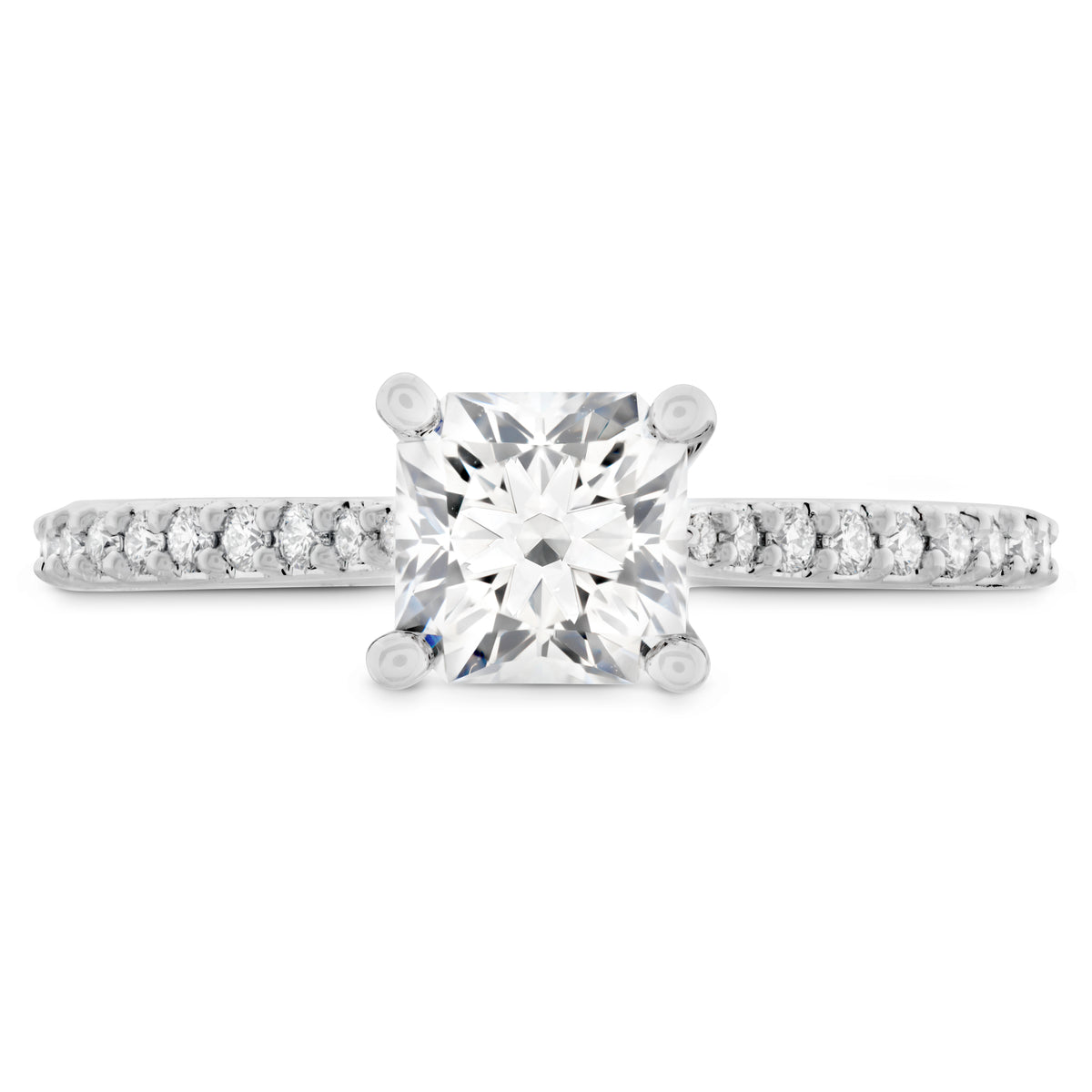 Hearts On Fire 18K White Gold Camilla Diamond Engagement Ring
