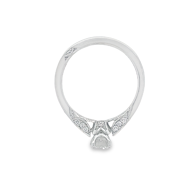 Tacori's 18K White Gold Simply Diamond Engagement Ring