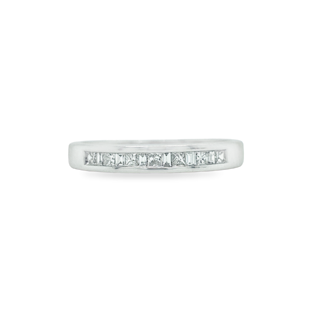 Jai's 14K White Gold Diamond-inset Bridal Set