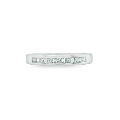 Jai's 14K White Gold Diamond-inset Bridal Set
