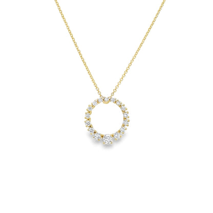 Hans Krieger's 18K Yellow Gold Diamond Necklace
