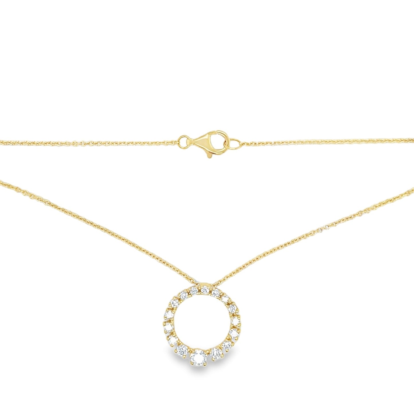 Hans Krieger's 18K Yellow Gold Diamond Necklace