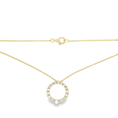 Hans Krieger's 18K Yellow Gold Diamond Necklace