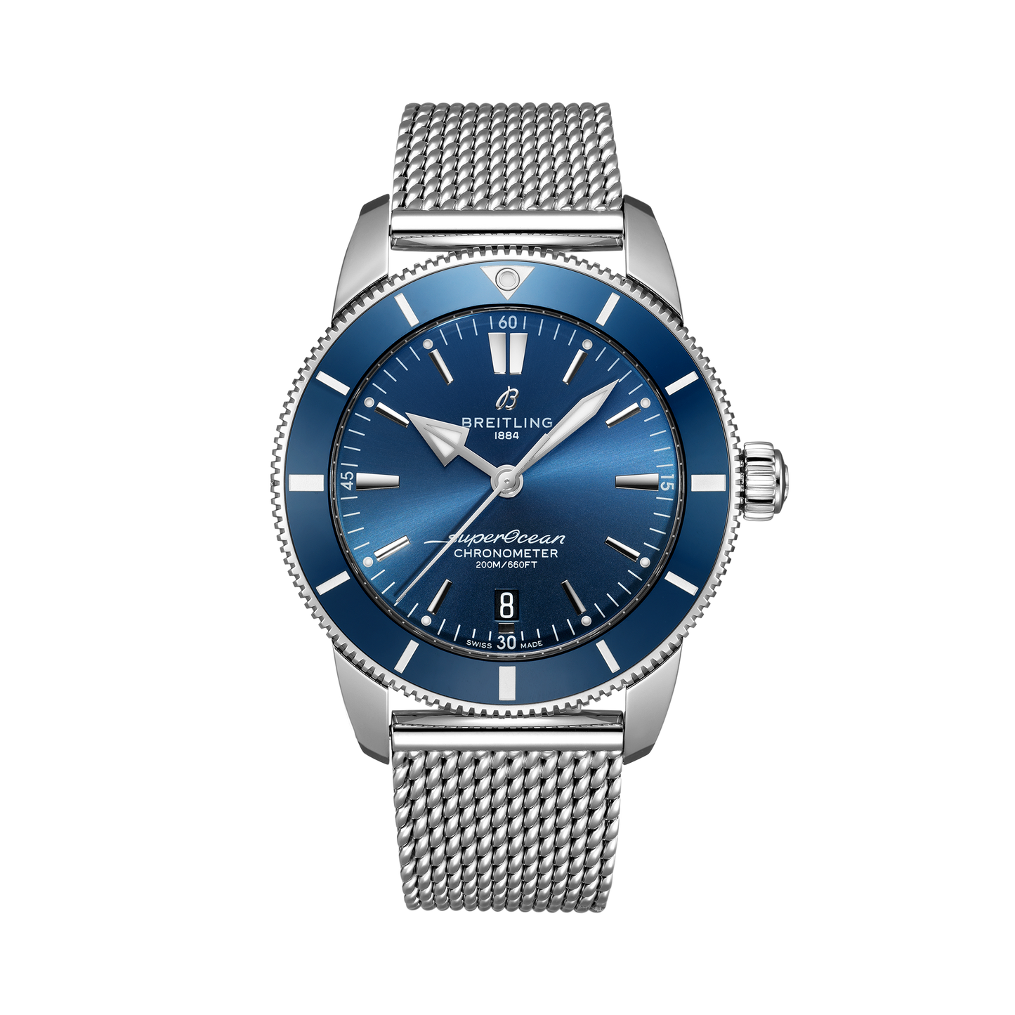 Breitling's Superocean Heritage B20 Automatic 44 with Blue Dial