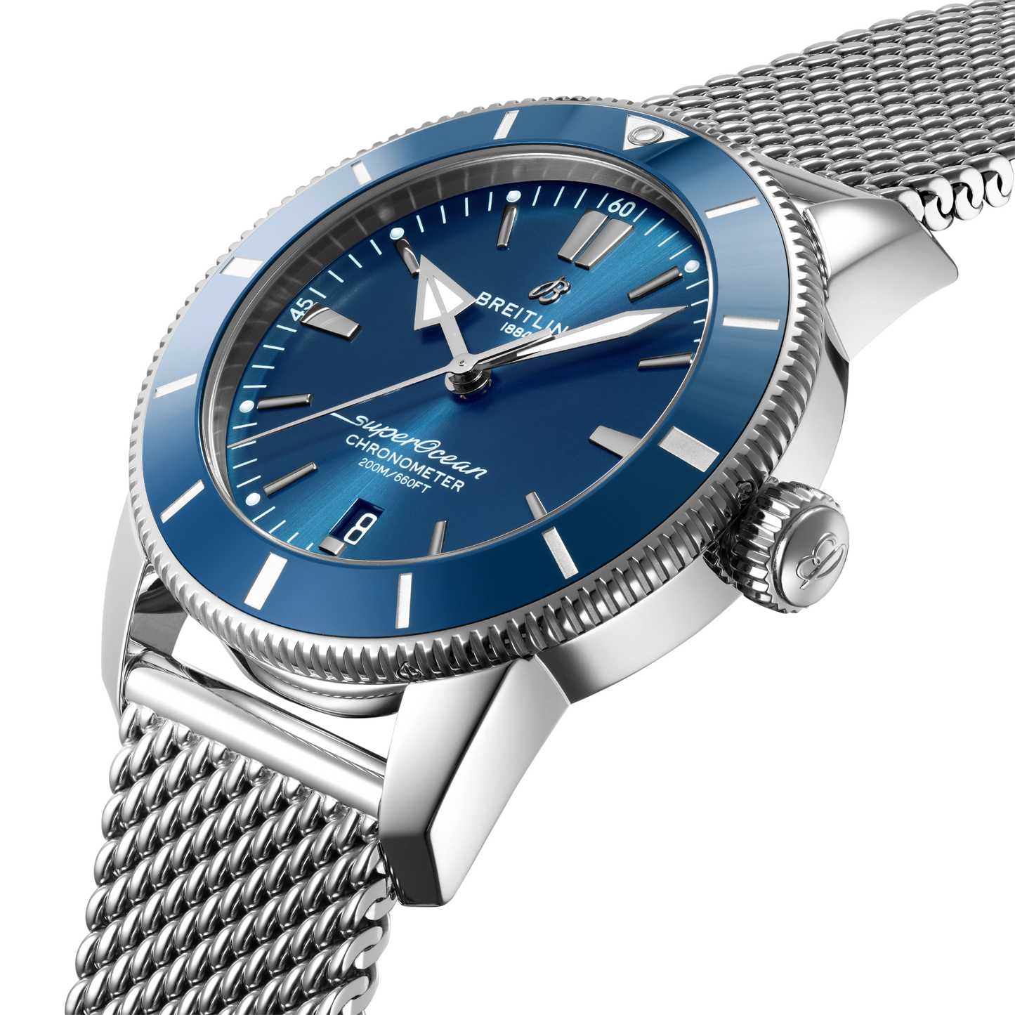 Breitling's Superocean Heritage B20 Automatic 44 with Blue Dial