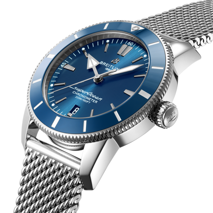 Breitling's Superocean Heritage B20 Automatic 44 with Blue Dial