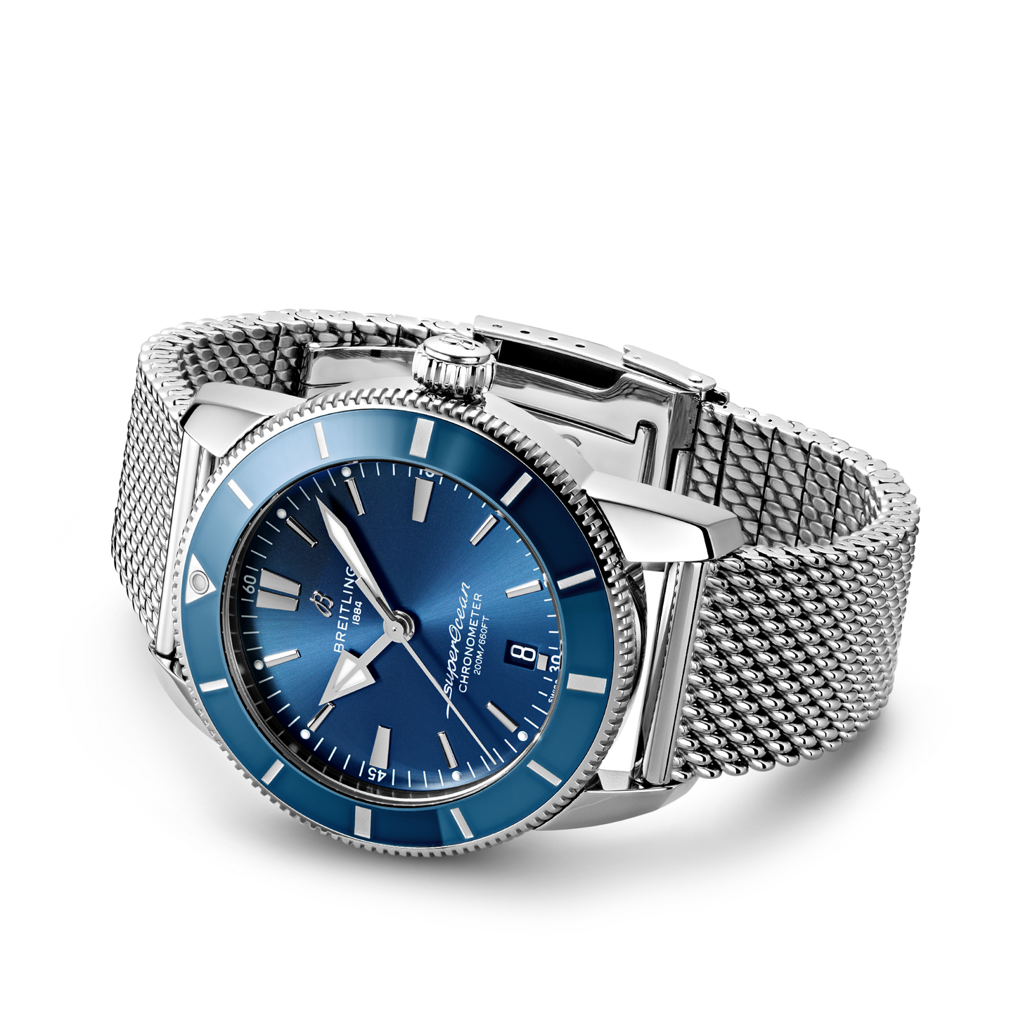 Breitling's Superocean Heritage B20 Automatic 44 with Blue Dial